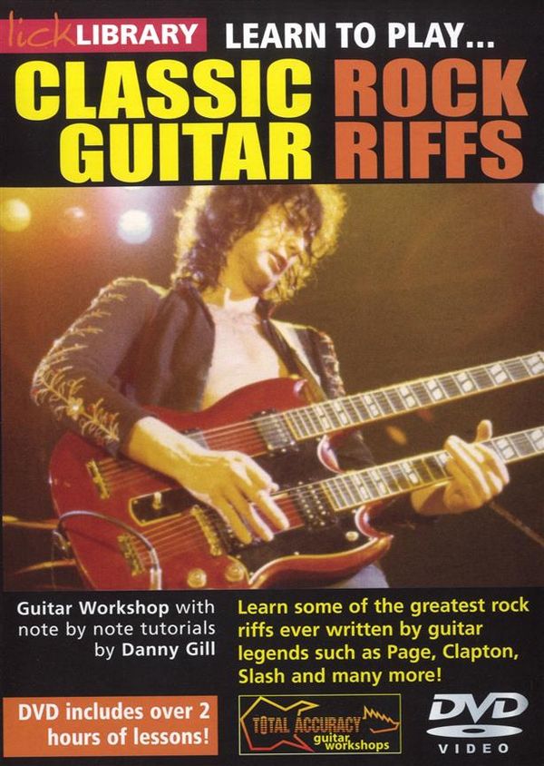 Learn to play Classic Rock Guitar Riffs