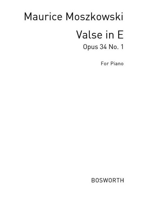 Concert Waltz in E Major op.34,1