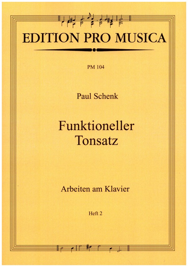 Funktioneller Tonsatz Band 2