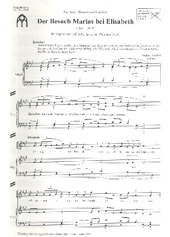 Der Besuch Marias bei  Elisabeth