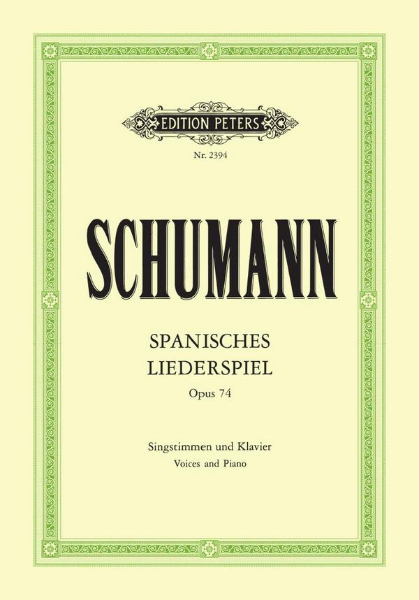 Spanisches Liederspiel op.74