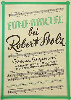 Fünf-Uhr-Tee bei Robert Stolz: