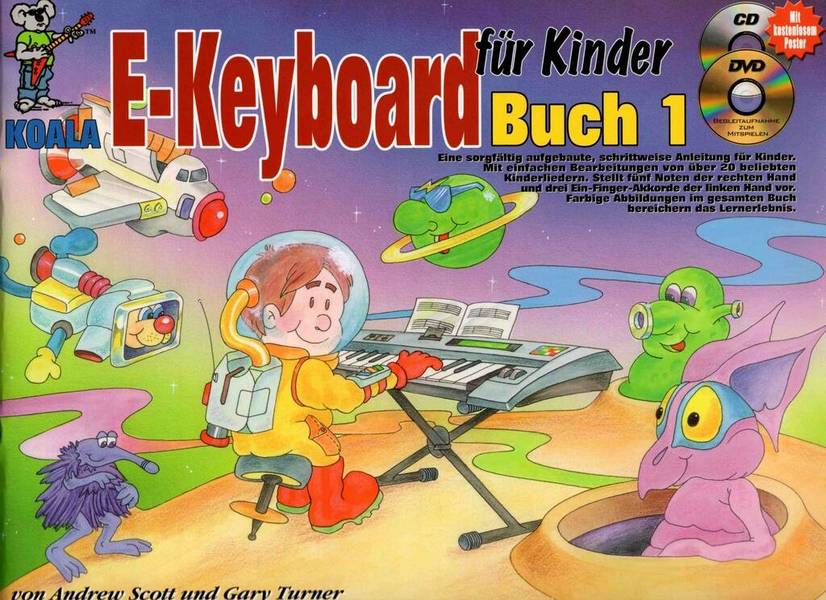 E-Keyboard für Kinder Band 1 (+Media-Online)
