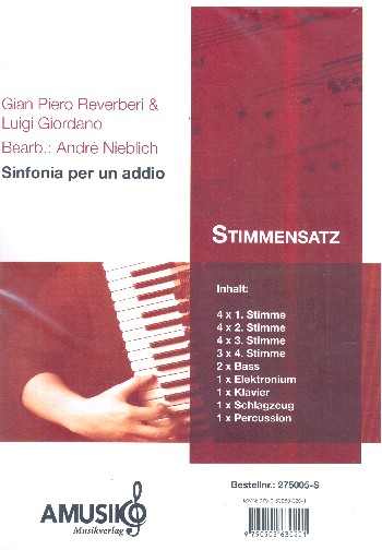 Sinfonia per un addio