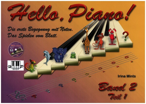 Hello, Piano! Band 2 Teil 1 (+QR-Code) deutsch