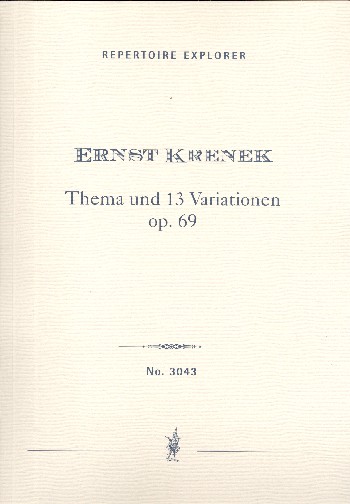 Thema und 13 Variationen op.69