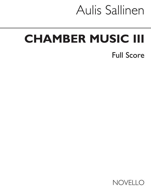 Chamber Music 3  op.58