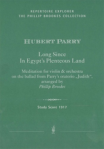 Long since in Egypt's plenteous Land