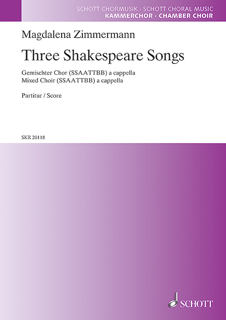 3 Shakespeare Songs