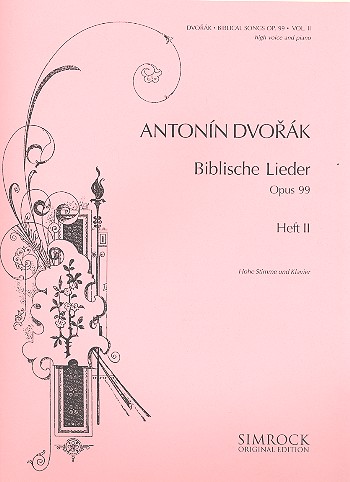 Biblische Lieder op.99 Band 2