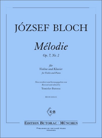 Mélodie op.7,2