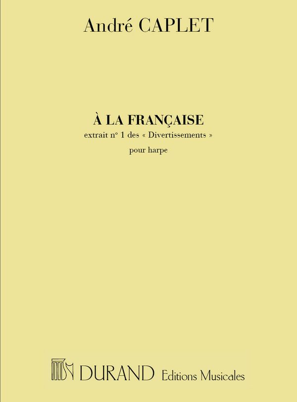A la Francaise divertissement no.1