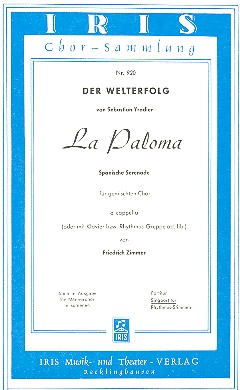 La Paloma für gem Chor
