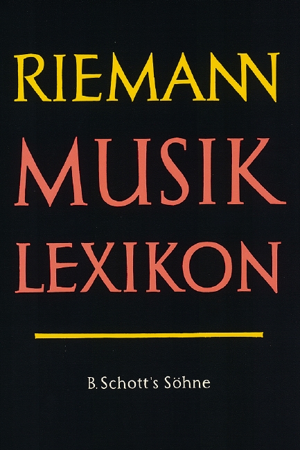 Riemann Musiklexikon Band 3