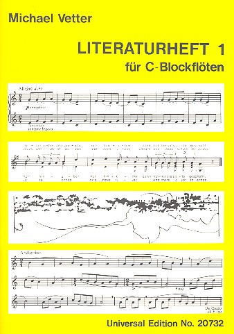 Blockflötenschule - Literaturheft Band 1