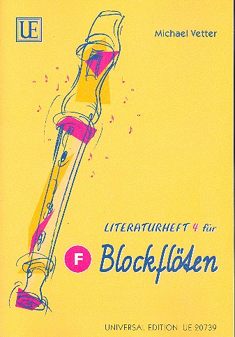 Blockflötenschule - Literaturheft Band 4
