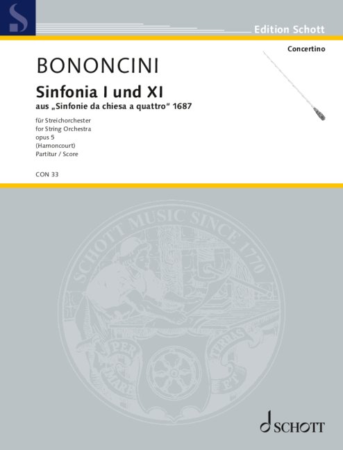 Sinfonia I und XI op. 5