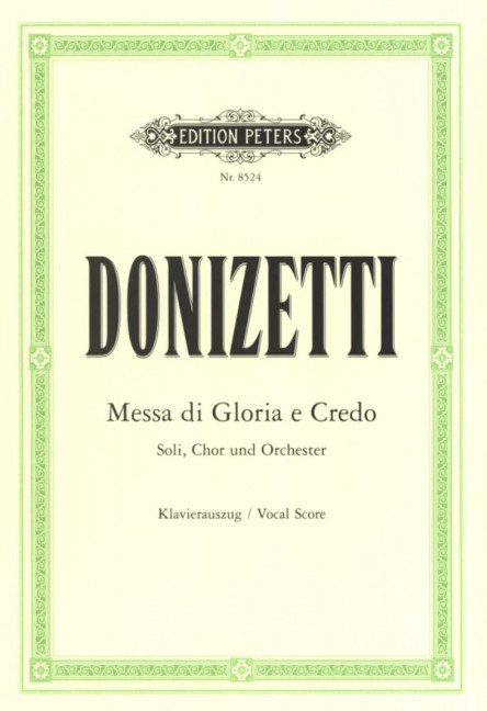 Messa di gloria e credo