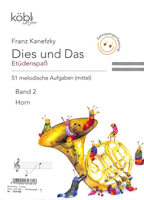 Dies und das - Etüdenspaß Band 2 (Zahnspangenfassung)
