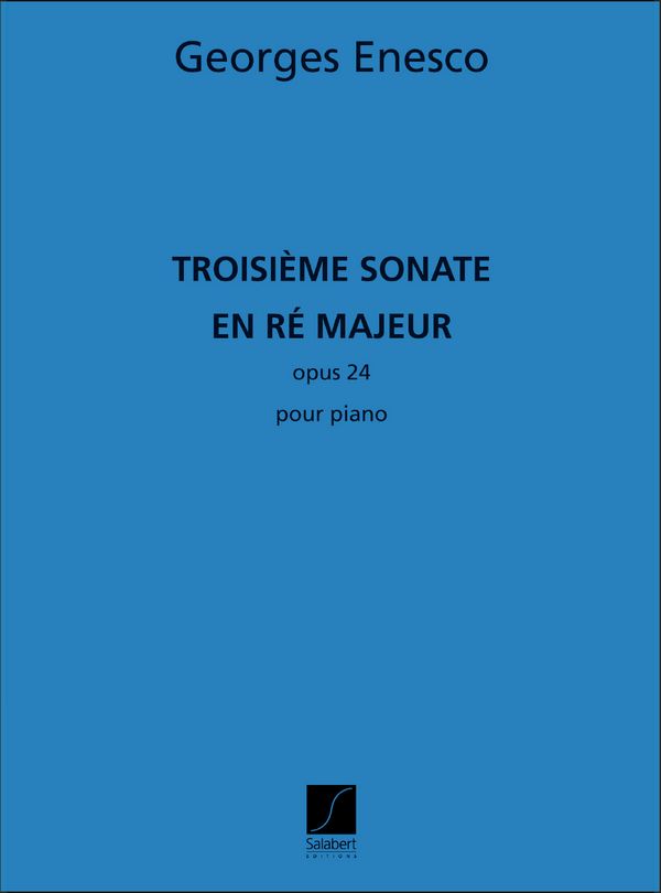 Sonate no.3 op.24 en re majeur