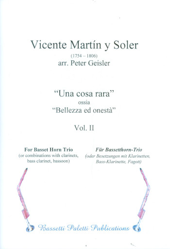 Una cosa rara ossia Bellezza ed onestà  Band 2