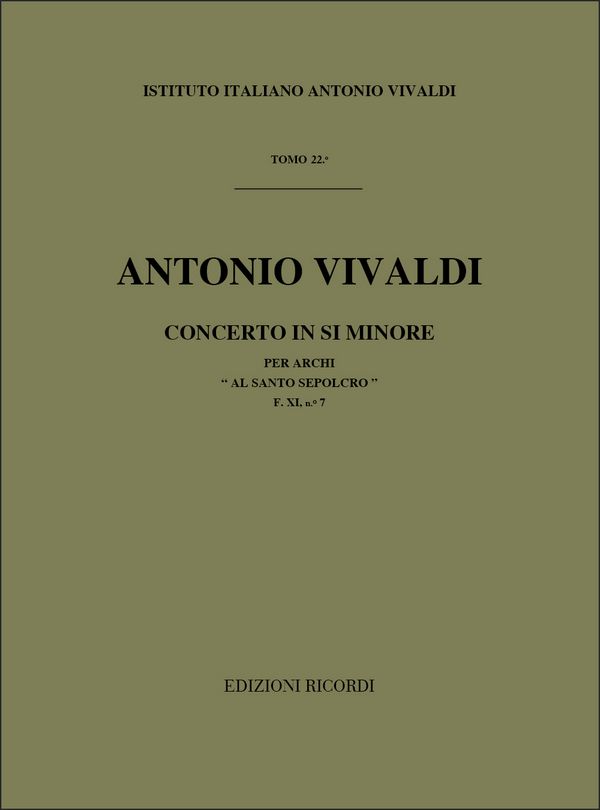 Sinfonie h-Moll F.XI:7