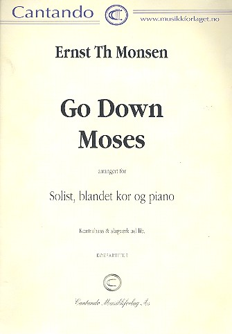Go down Moses solo, gem Chor