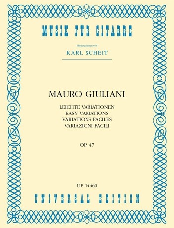 Leichte Variationen op.47