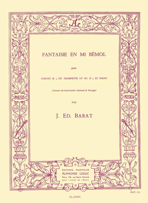 Fantaisie mi bémol majeur pour
