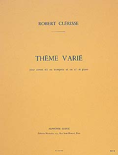 Thème varié pour cornet ou