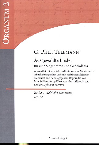 Ausgewählte Lieder 