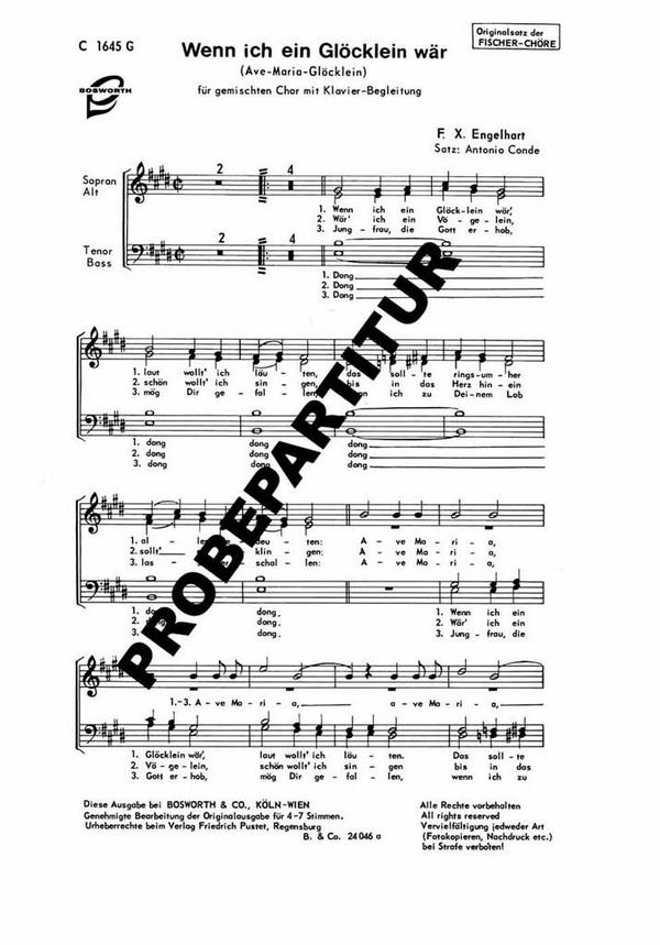 Wenn ich ein Glöcklein wär