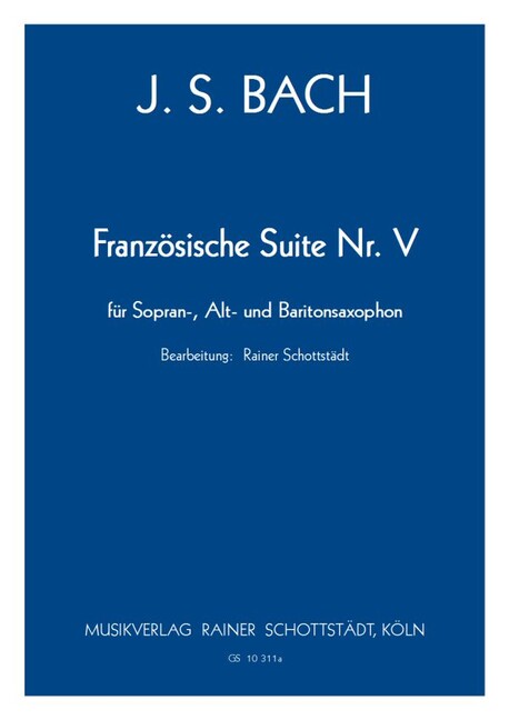 Französische Suite Nr.5