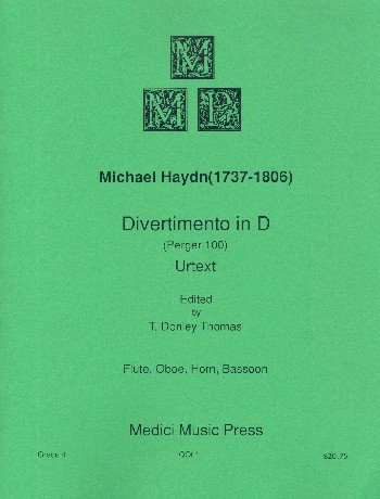Divertimento in D Major (Perger100)