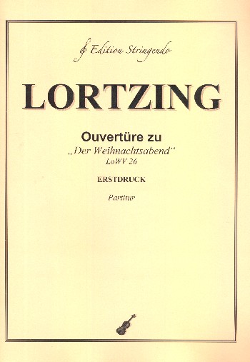 Ouvertüre zu "Der Weihnachtsabend" LoWV26