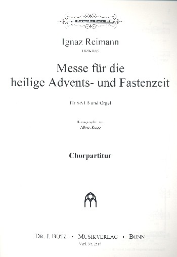 Messe für die Advents- und Fastenzeit