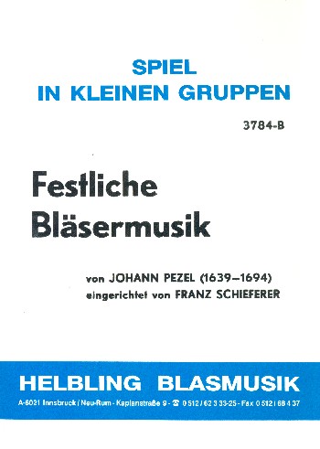 Festliche Bläsermusik
