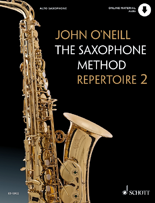 The Saxophone Method vol.2 - Repertoire Book (+Online Audio Access)