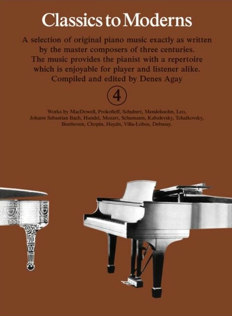 Classics to Moderns vol.4