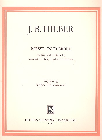 Messe d-Moll für gem Chor