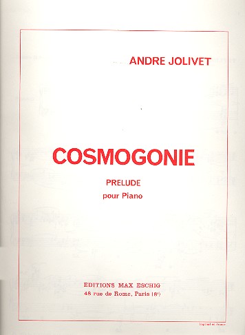 Cosmogonie Prelude