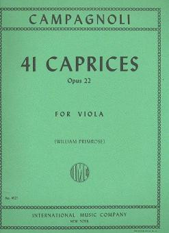 41 Caprices op.22