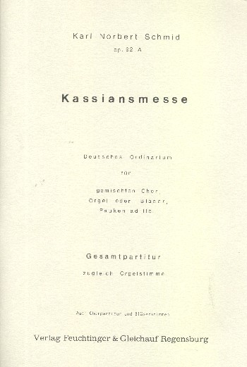 Kassiansmesse op.92A