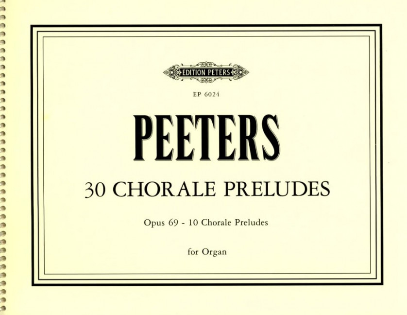 Chorale Preludes on well-known Hymn Tunes op.69