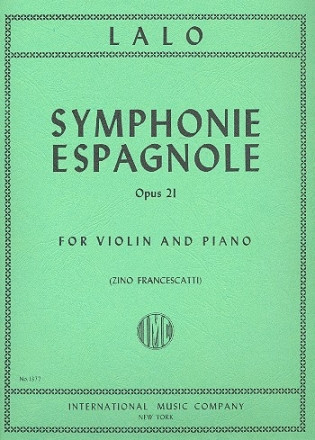 Symphonie espagnole op.21
