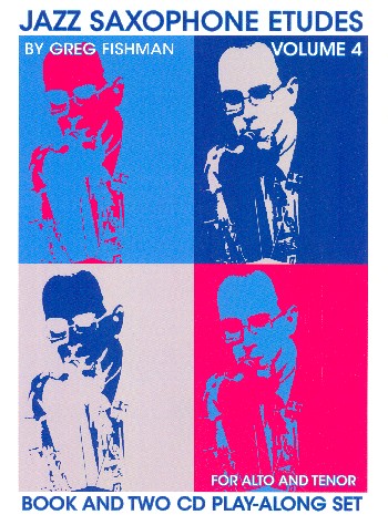 Jazz Saxophon Etudes vol.4 (+2 CD's)
