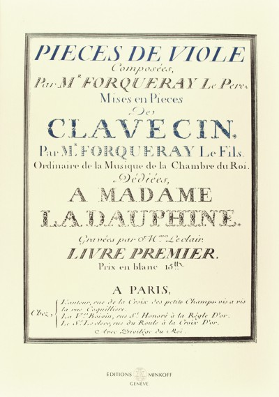 Pièces de viole mises en pièces de clavessin vol.1