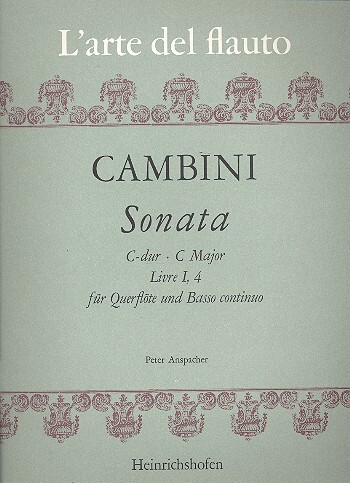 Sonate C-Dur Livre 1 Nr.4