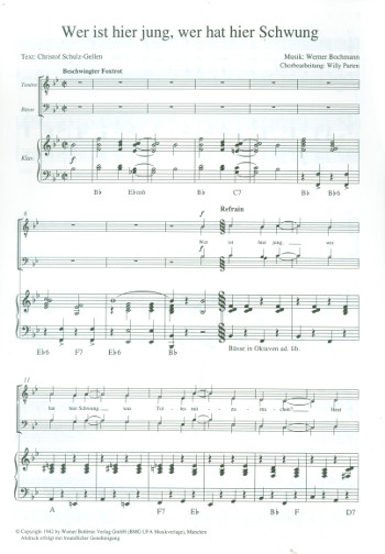 Wer ist hier jung wer hat hier Schwung