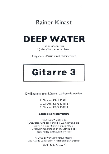 Deep Water